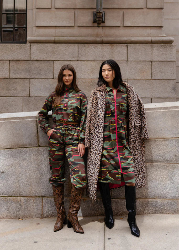 Frankie Top - Neon Camo | Alden Adair