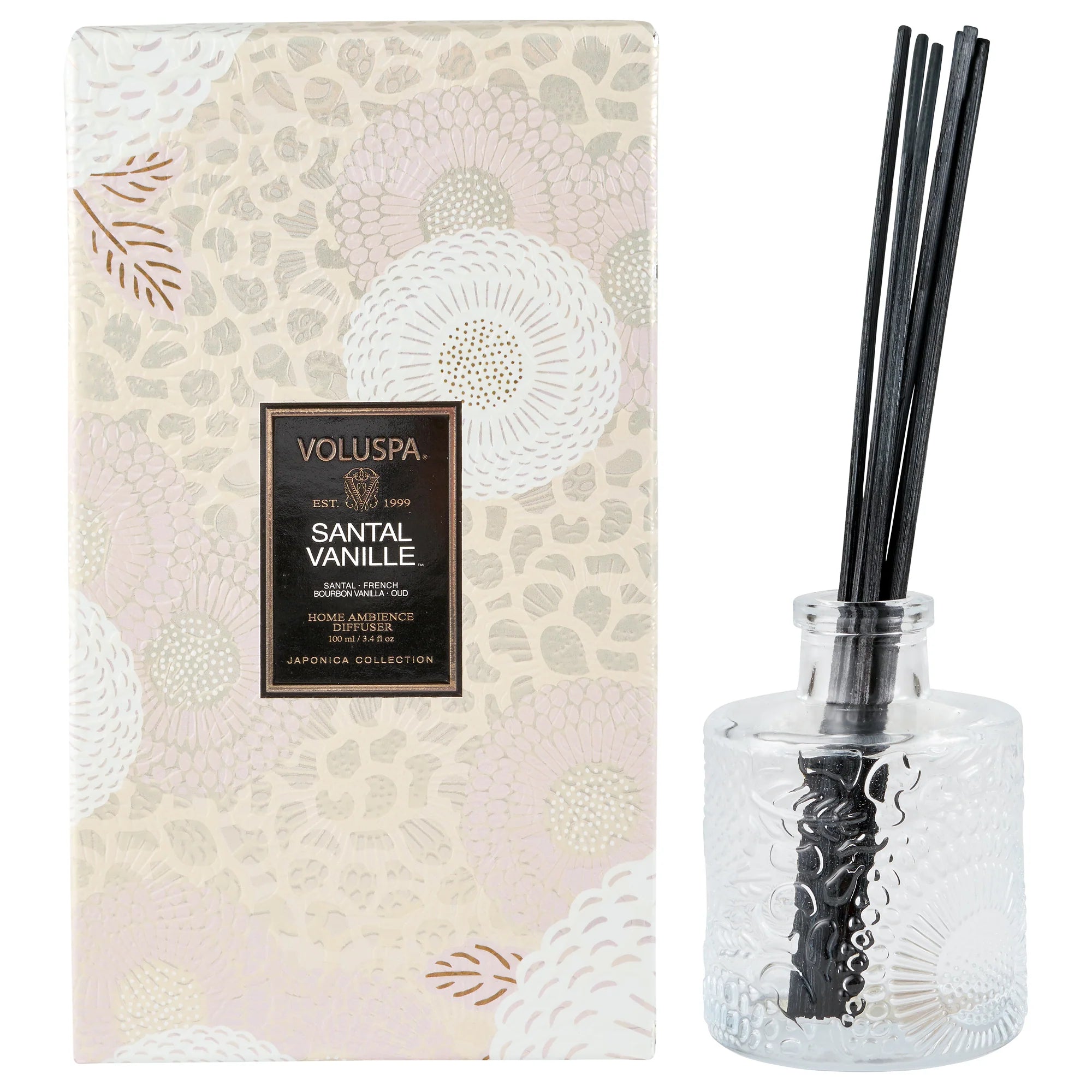 Santal Vanille Reed Diffuser | Voluspa