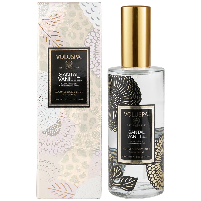 Santal Vanille Room & Body Spray | Voluspa