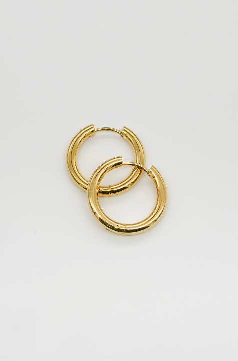 Gold Hoops Mini | Brenda Grands