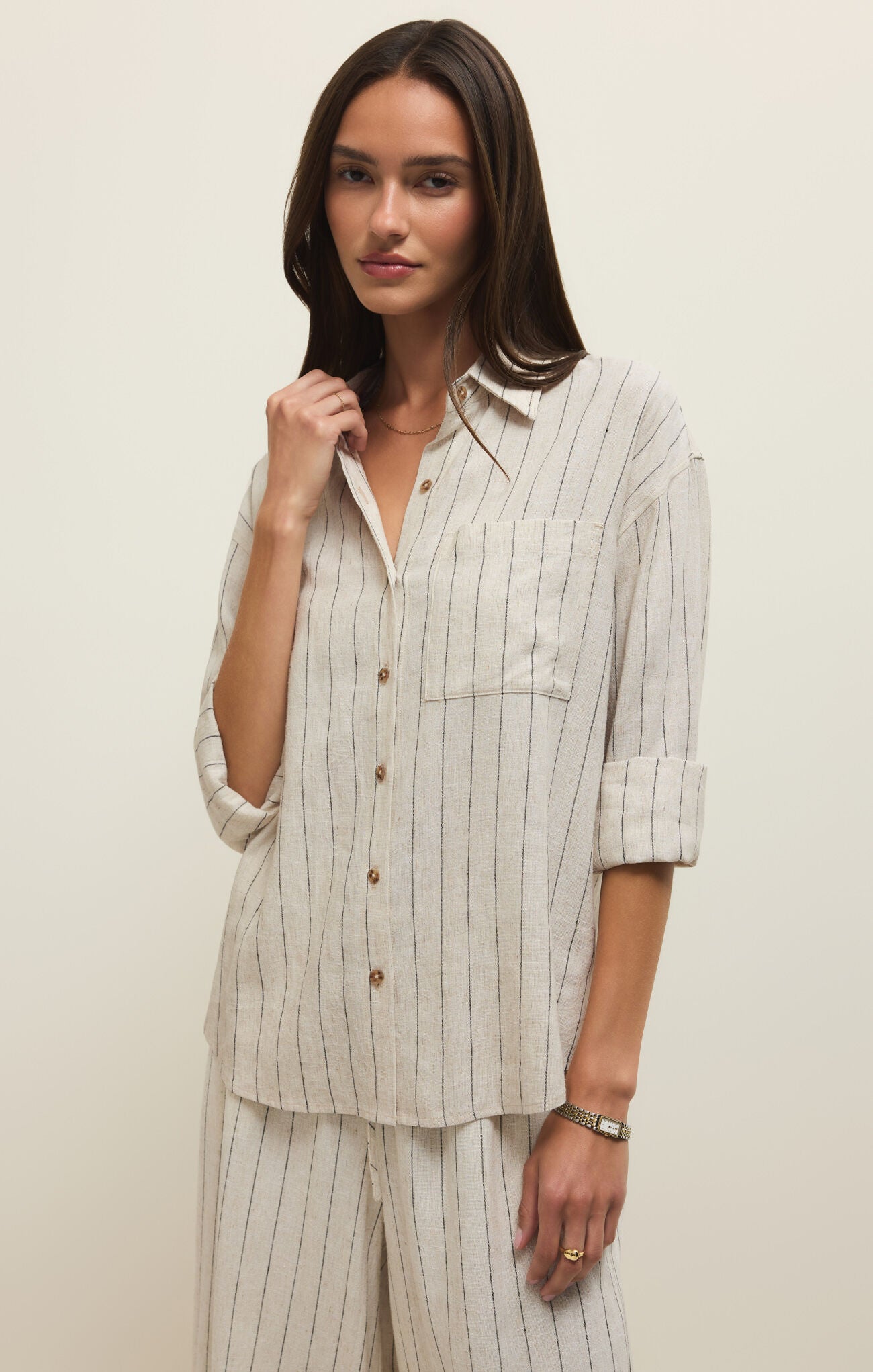 Alfie Striped Button Up Top | Z Supply