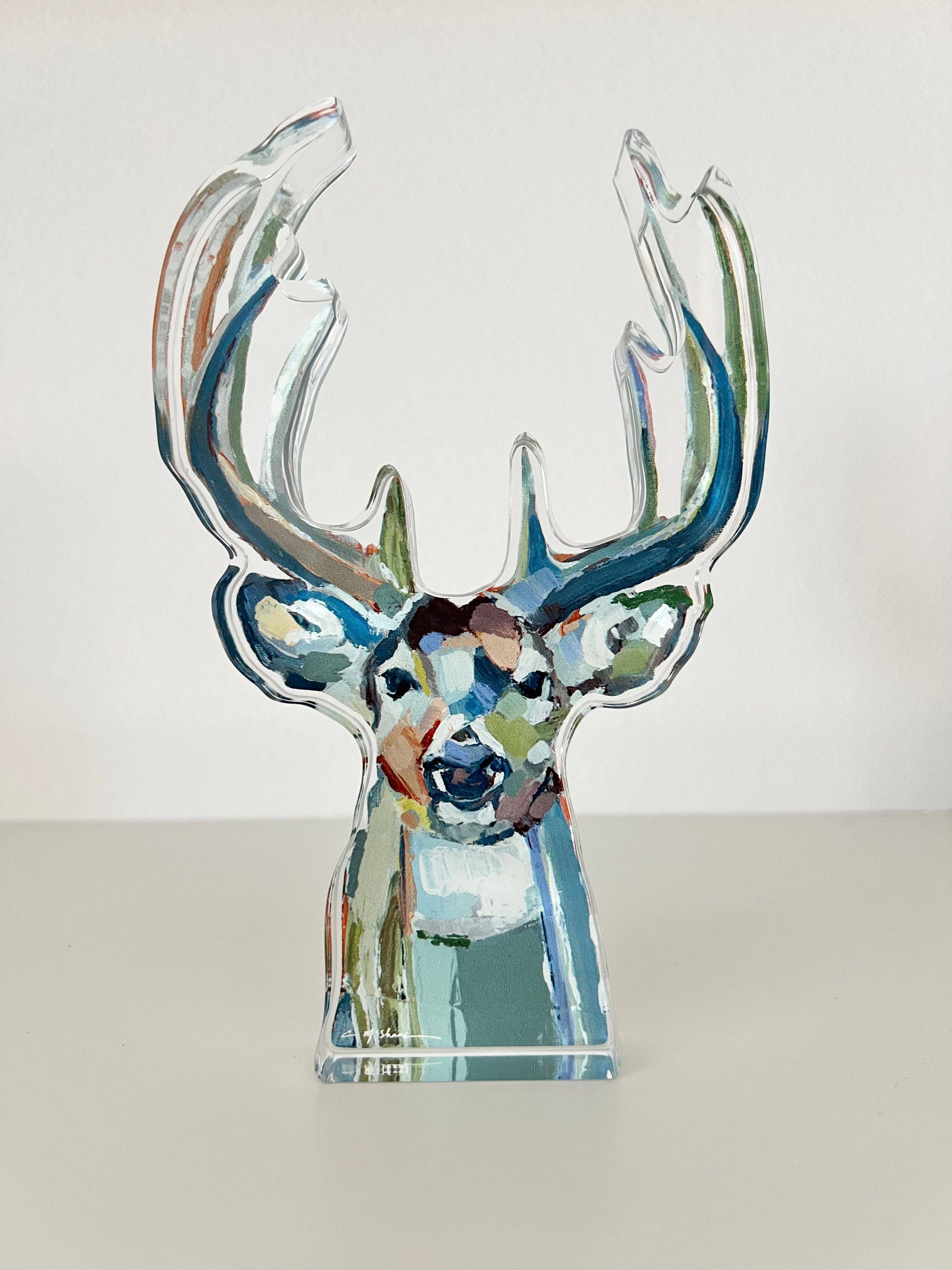 "Bucky" Acrylic Block | Chelsea McShane