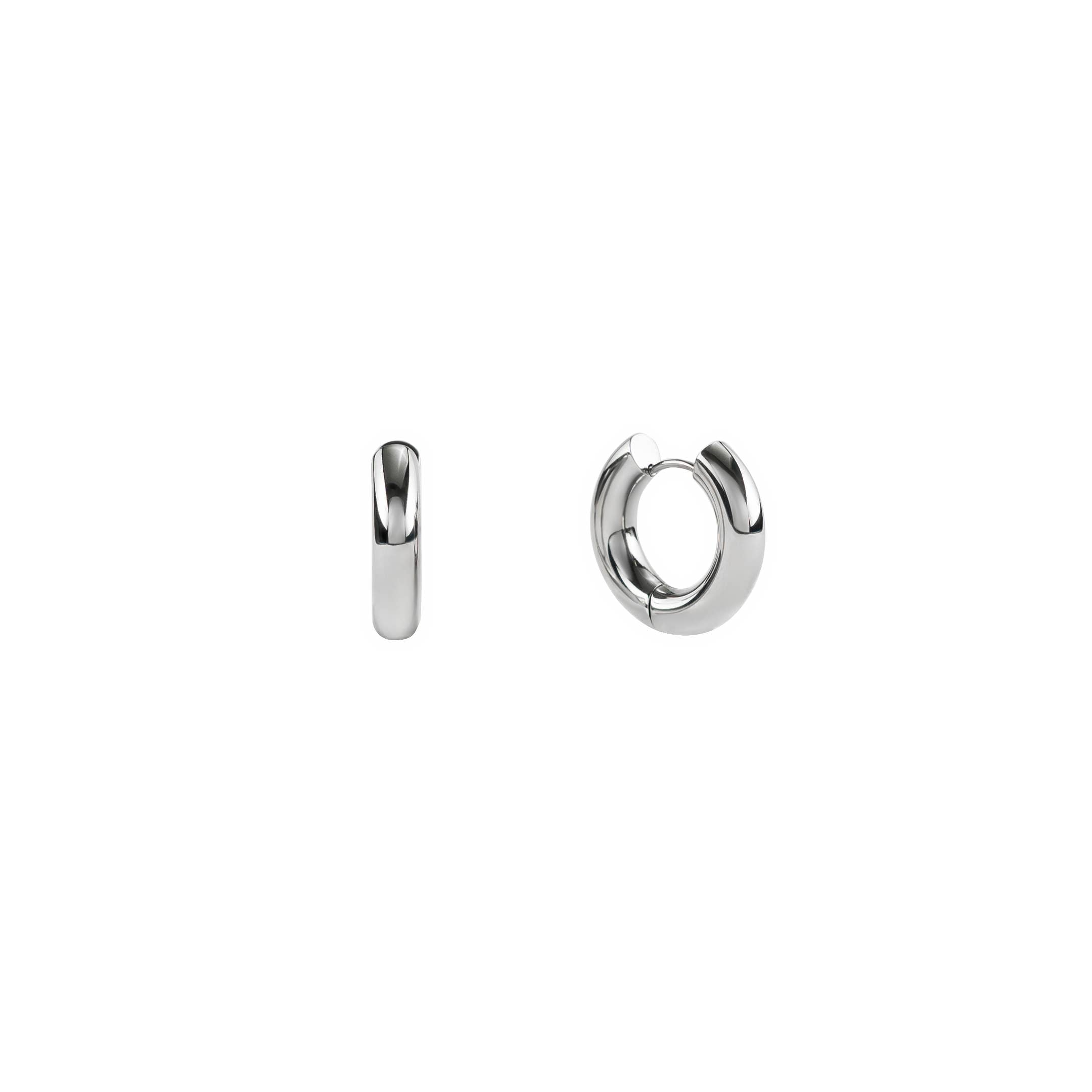 Candongas Medium Silver | Brenda Grands