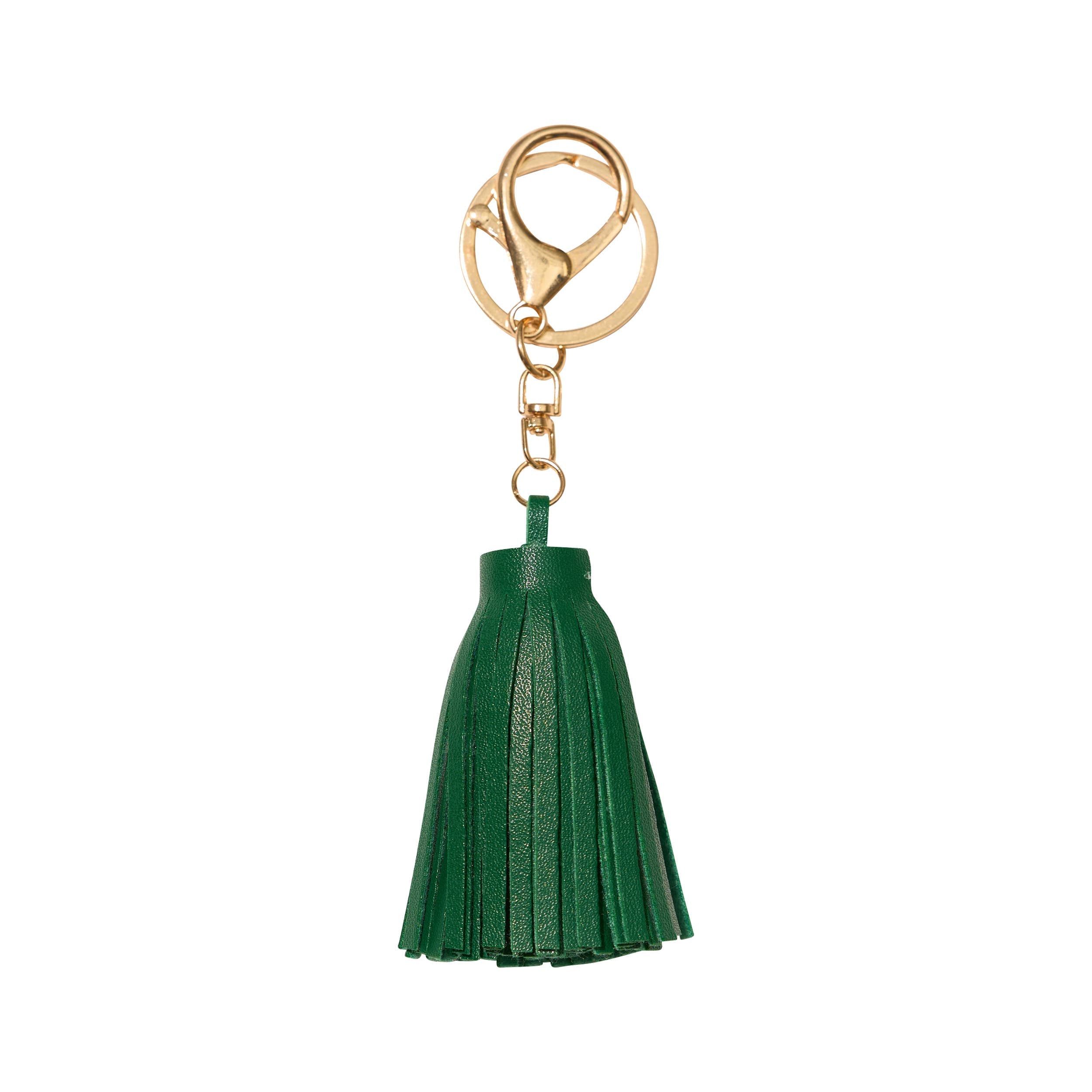 Faux Leather Tassel Bag Charms
