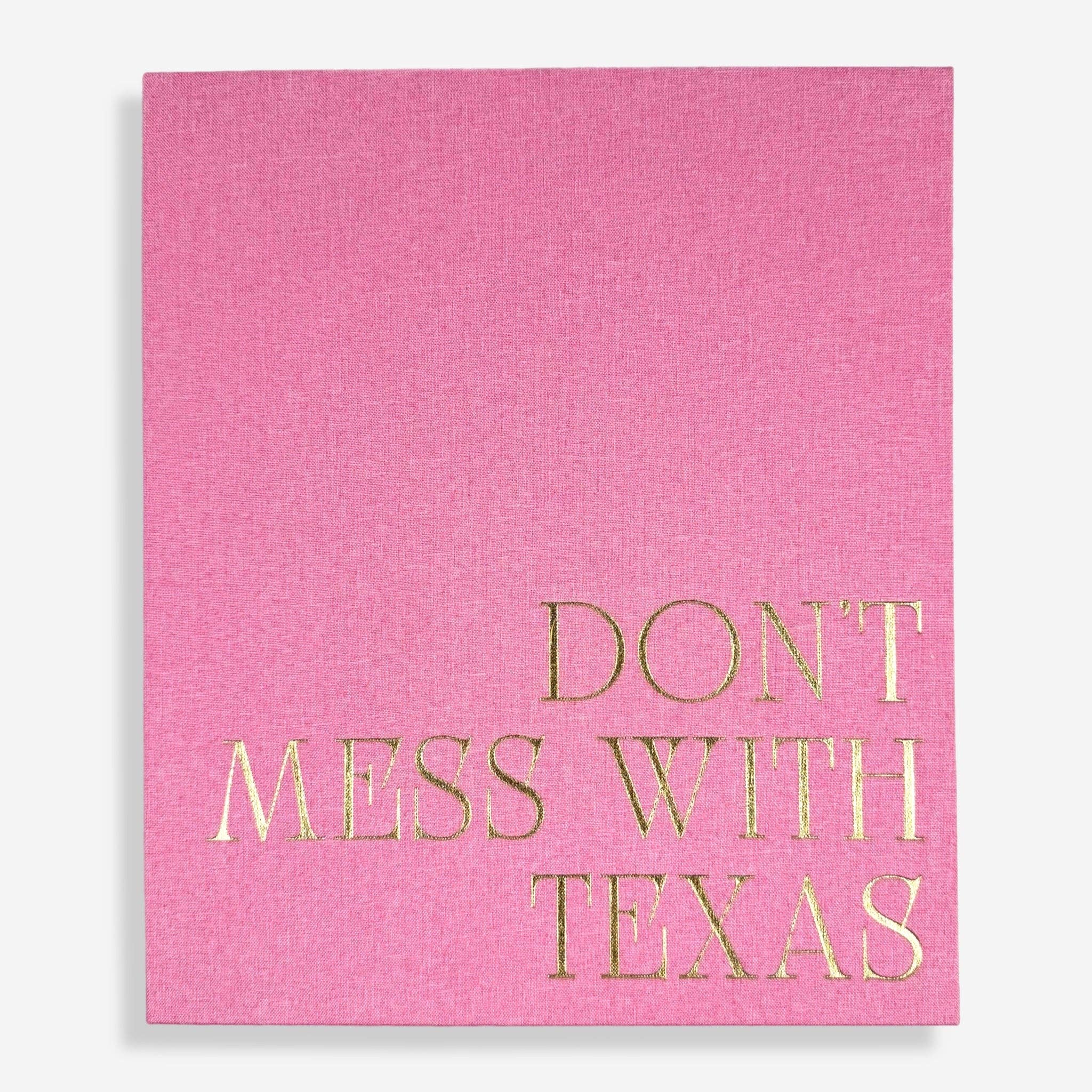 Don't Mess With Texas Pink Keepsake Book Box