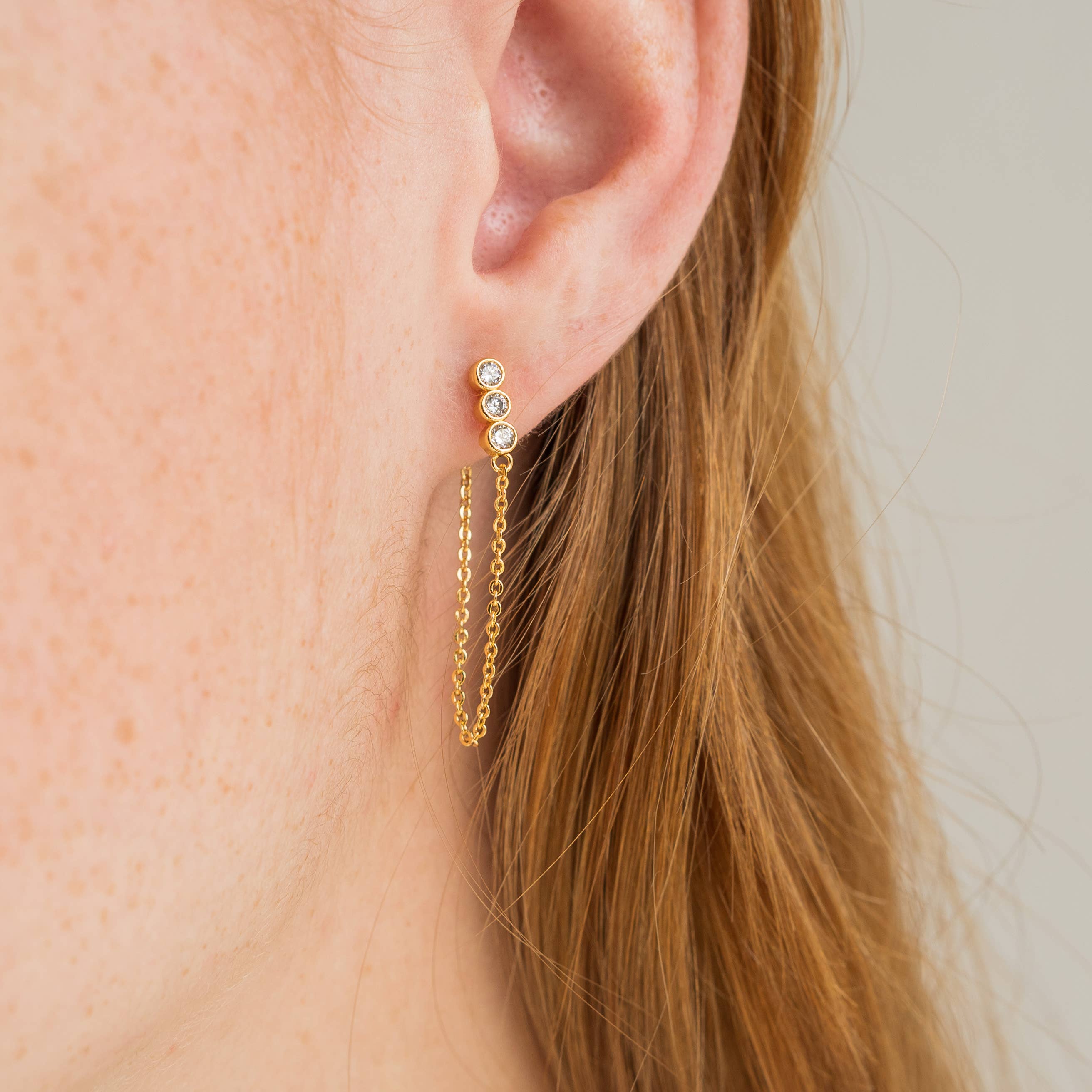 Crystal Chain Earring Set | Brenda Grands