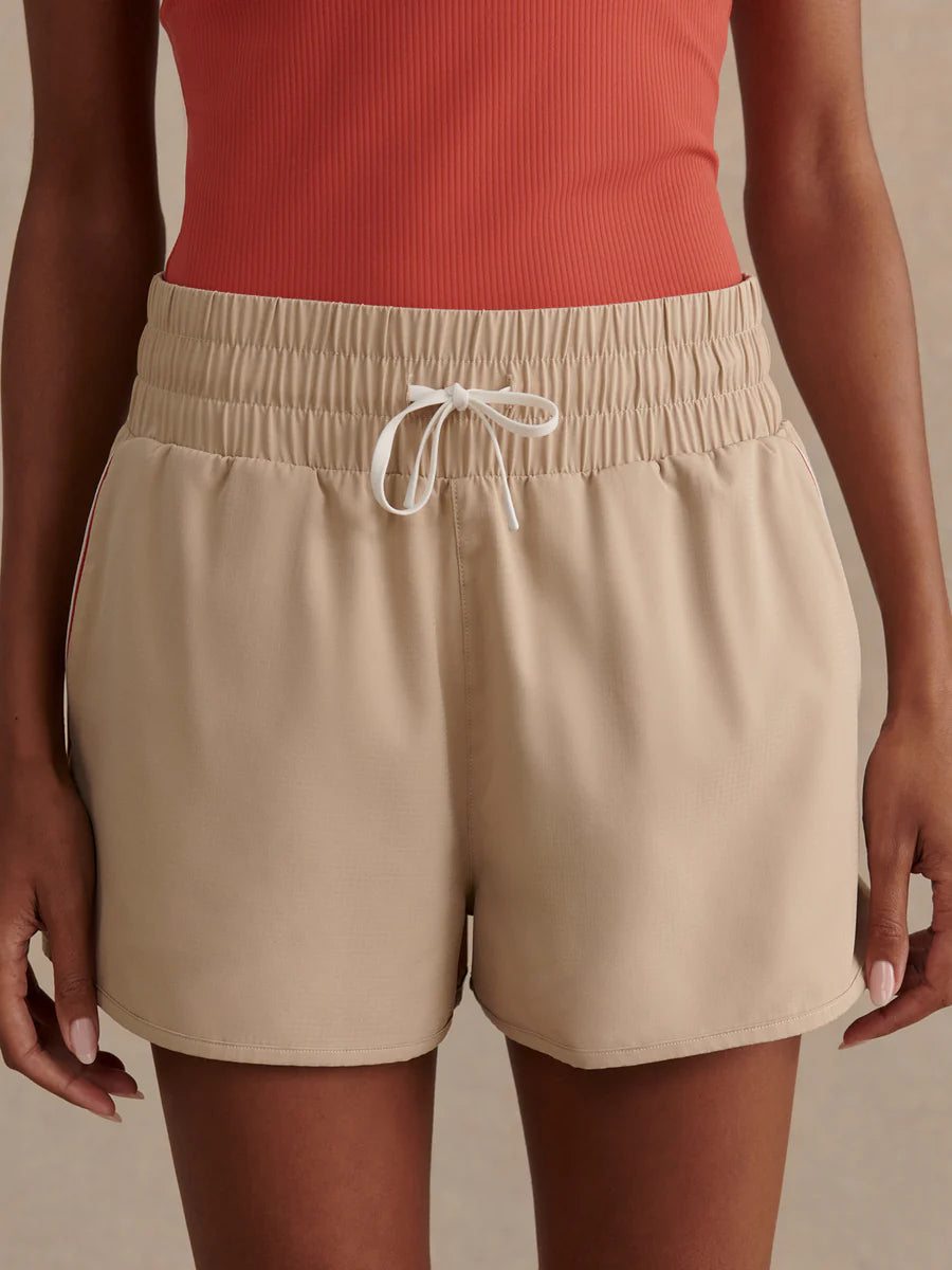 Bodie Running Short (2") - Humus | Varley
