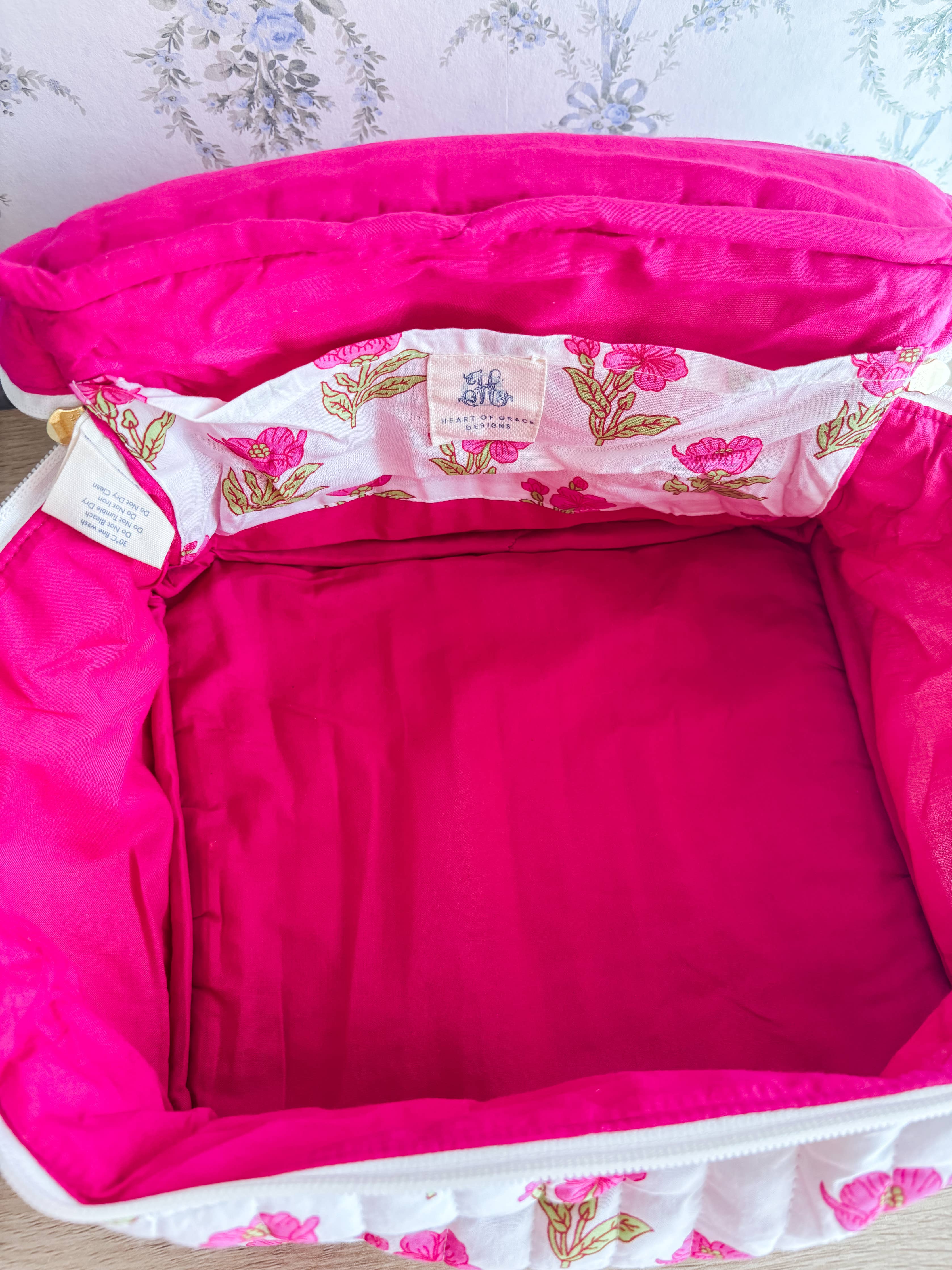 Magnolia Luxe | Quilted Cosmetic Bags
