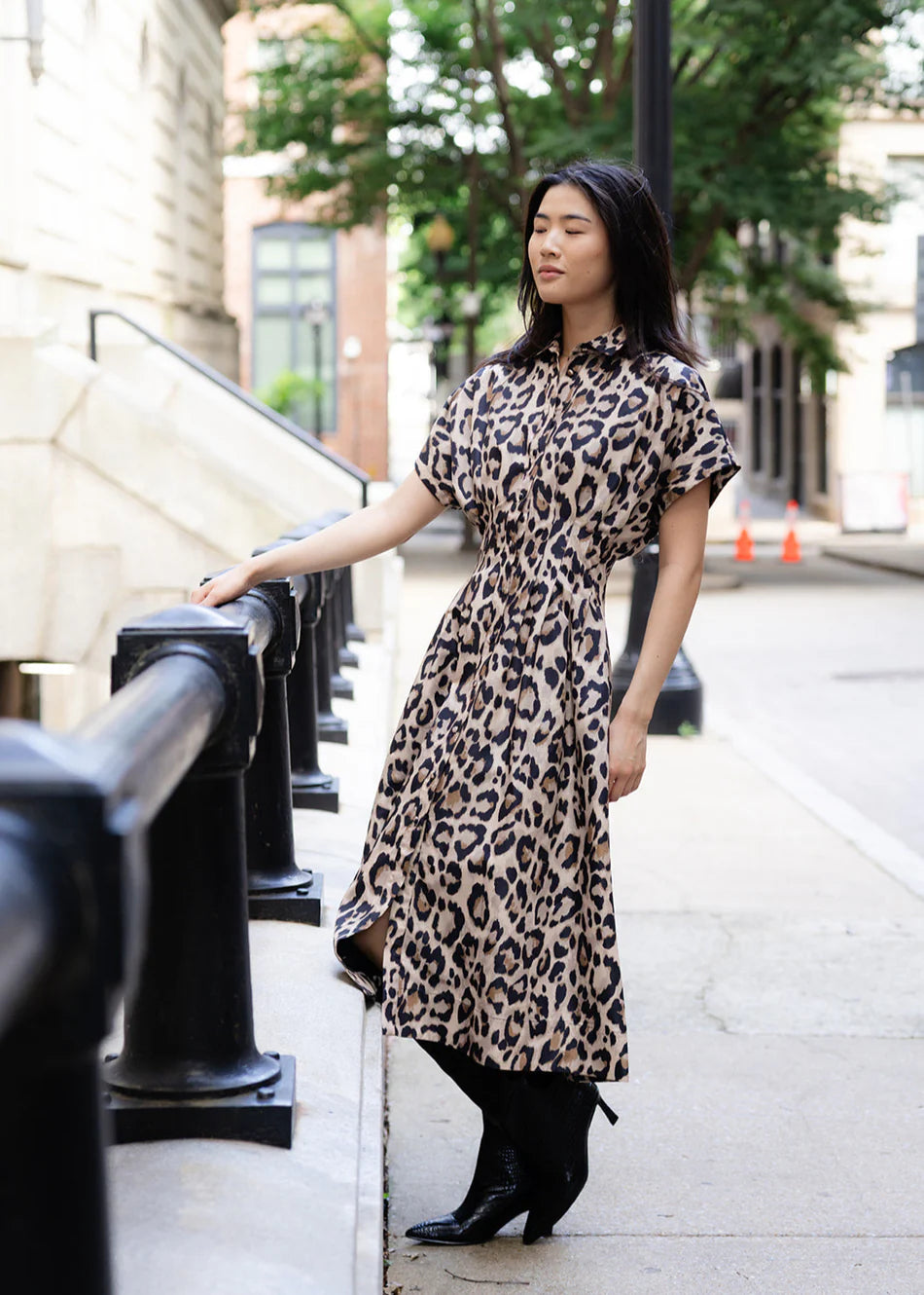 Becca Dress - Jaguar | Alden Adair