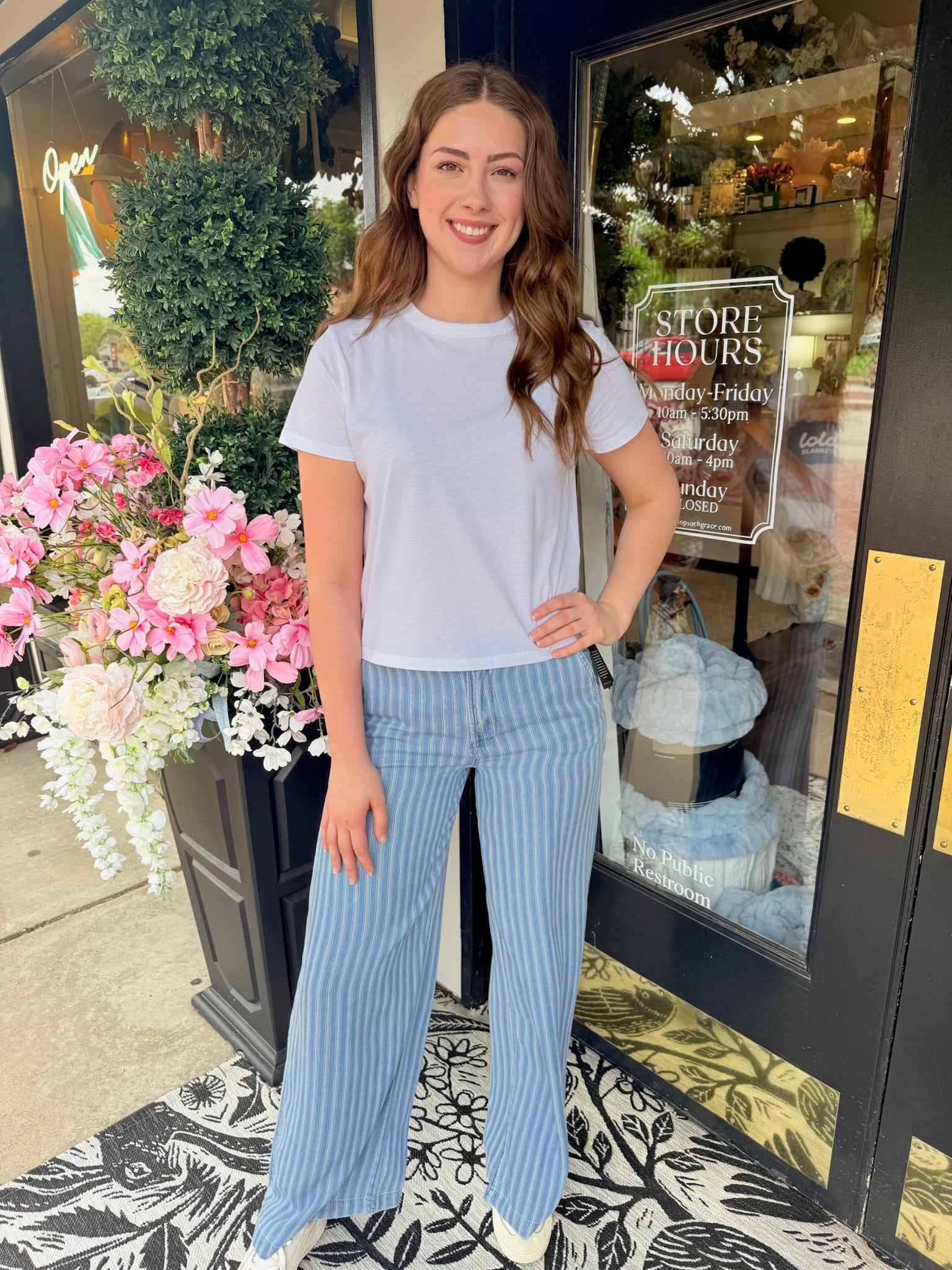 Ryan High Rise Wide Leg Pant - Blue Ribbon | Kut From The Kloth
