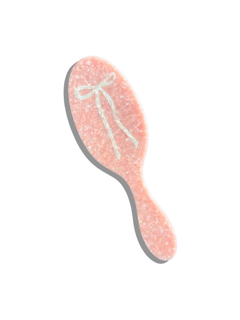 Hand-painted Acetate 2-1 Daily Hair Brush | Solar Eclipse