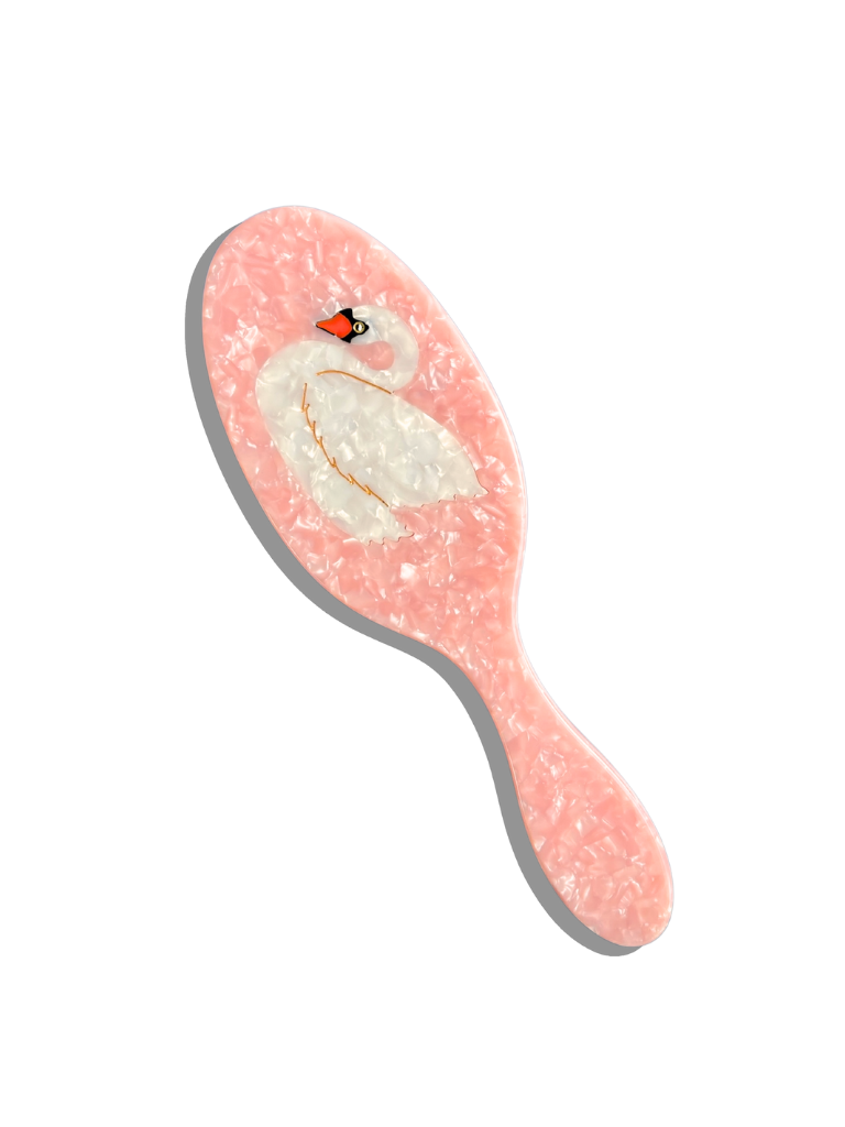 Hand-painted Acetate 2-1 Daily Hair Brush | Solar Eclipse