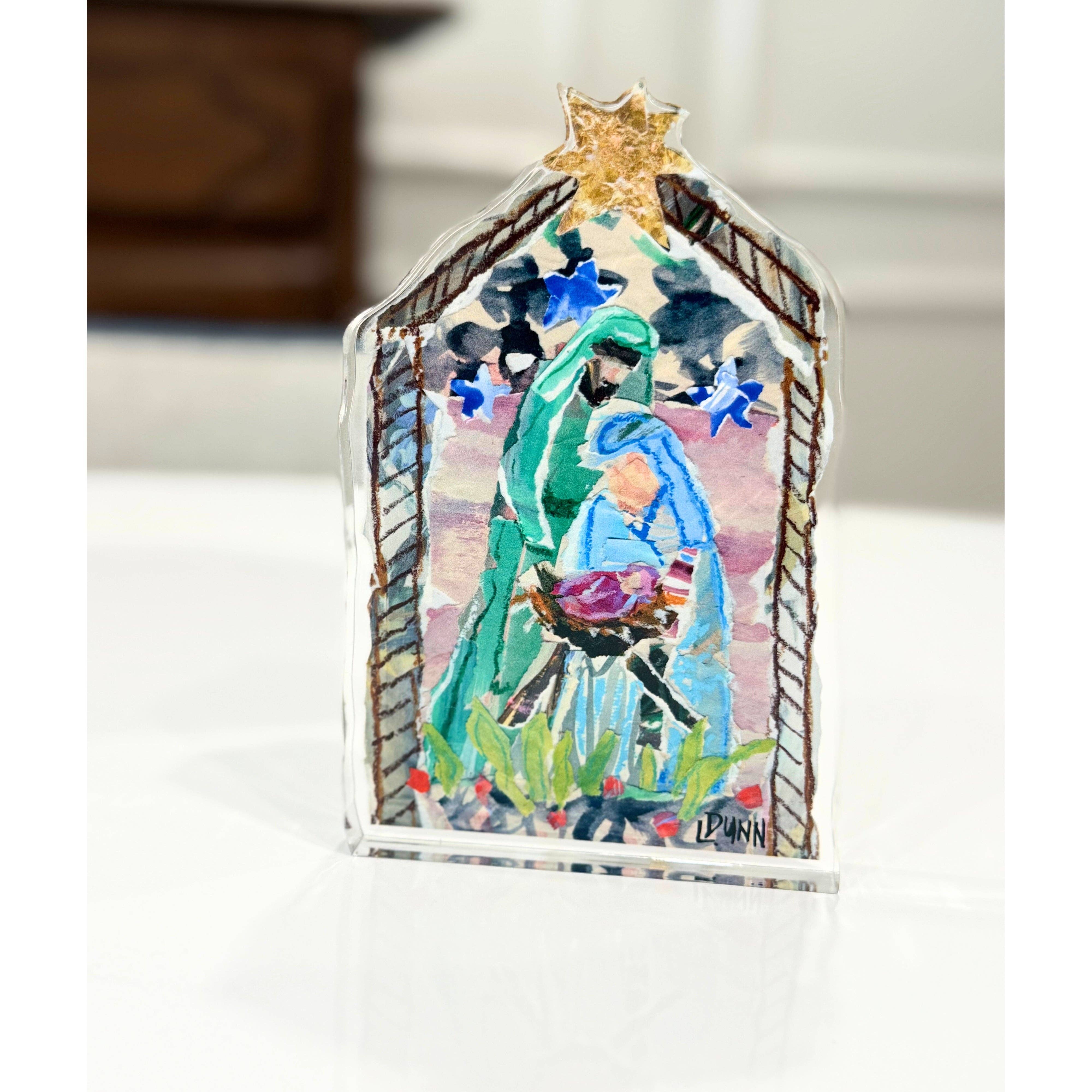 Holy Family Acrylic Block | Lauren Dunn