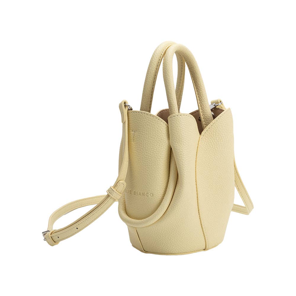 Tulip Mini Vegan Leather Top Handle Bag