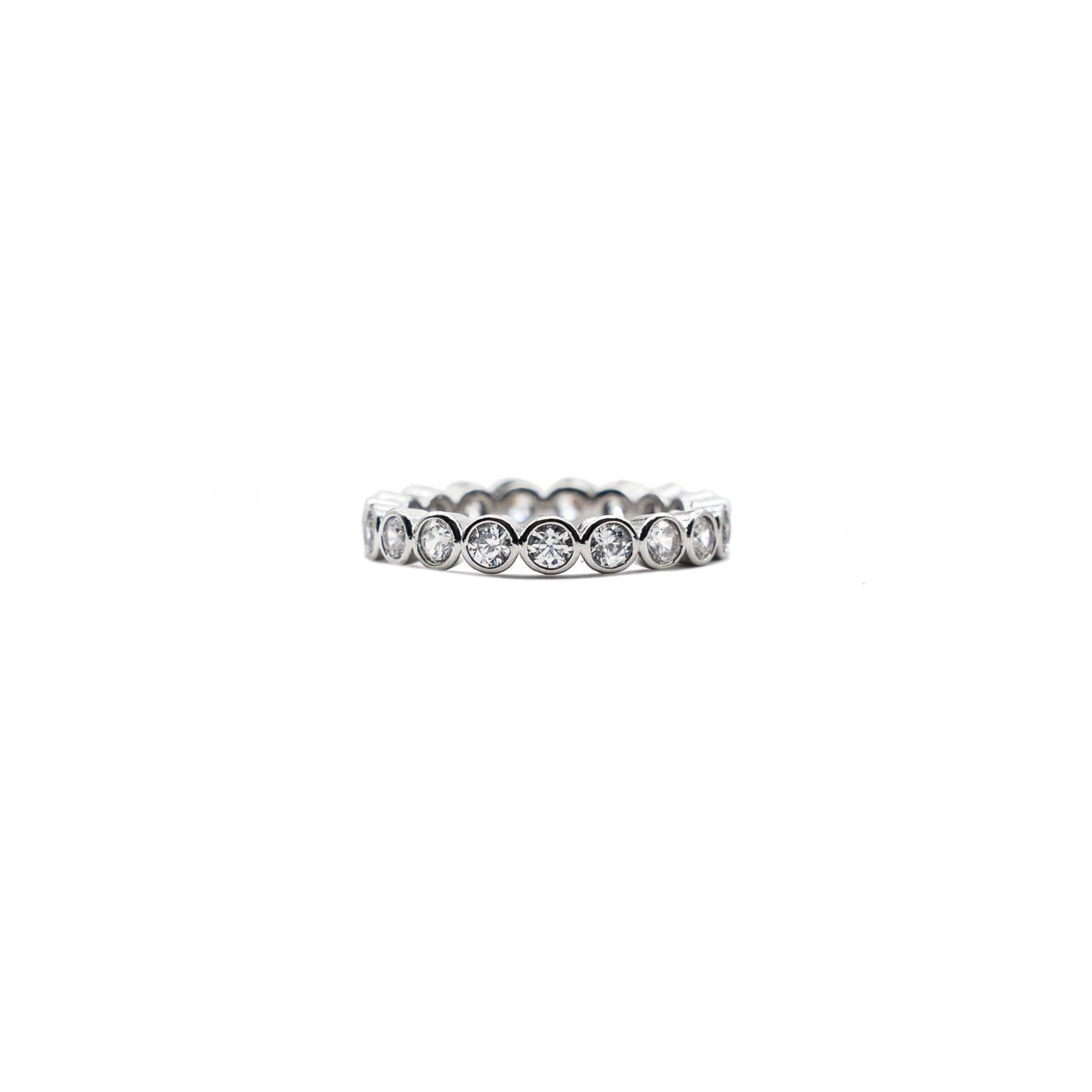 Silver Tennis Ring | Brenda Grands