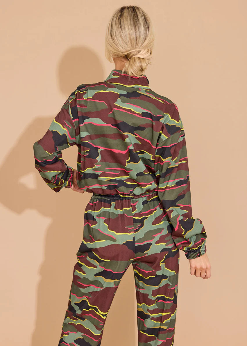 Frankie Top - Neon Camo | Alden Adair