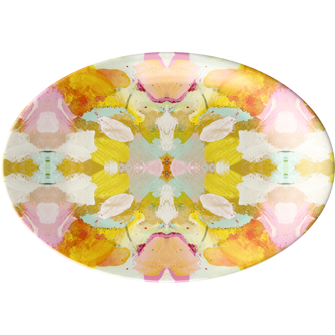 Marigold Melamine Platter | Laura Park