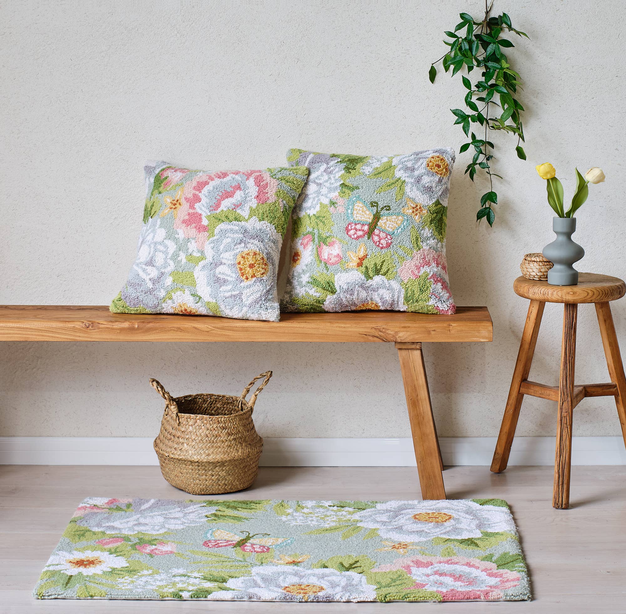 Garden Party Hook Rug