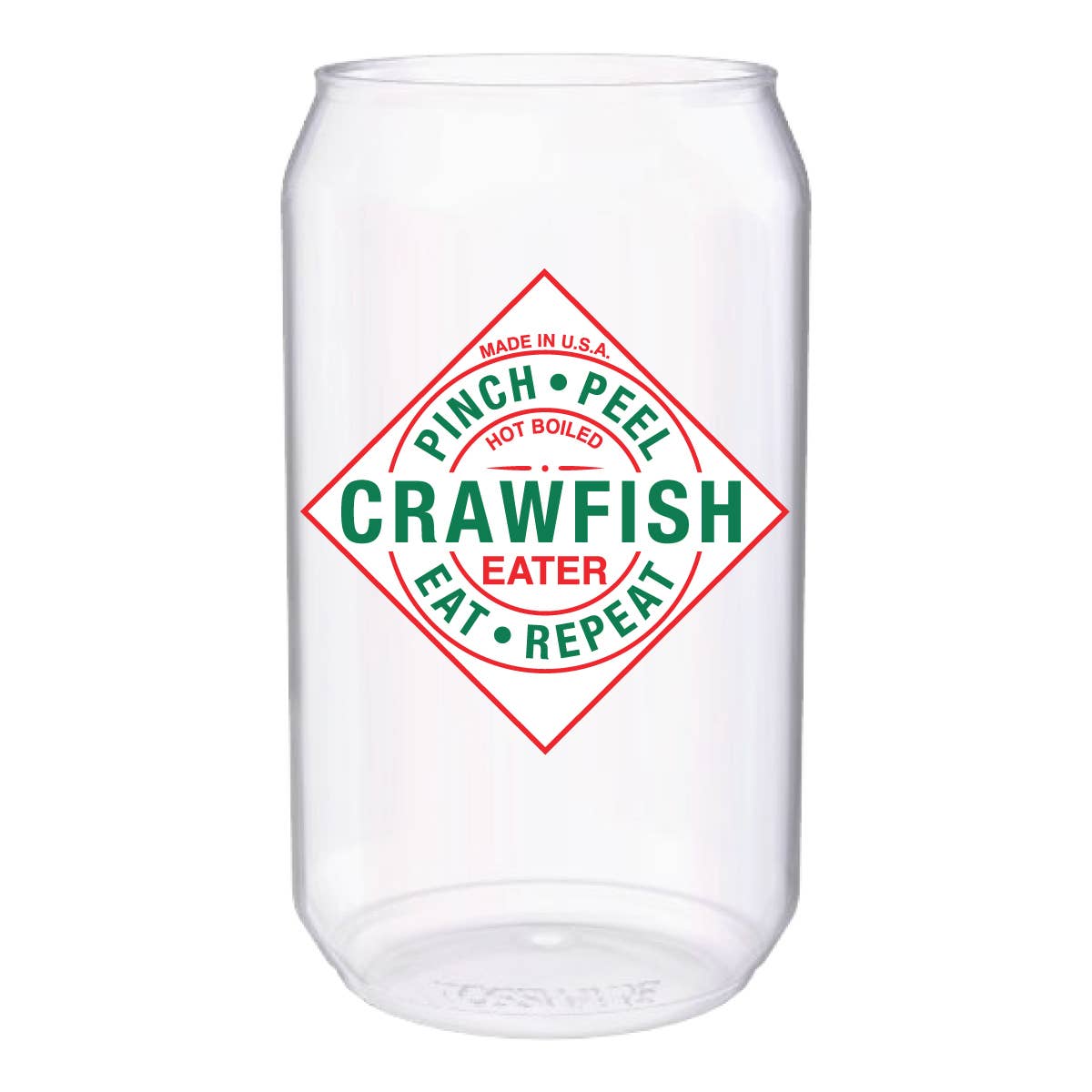 Crawfish Eater Can Tossware (12oz)