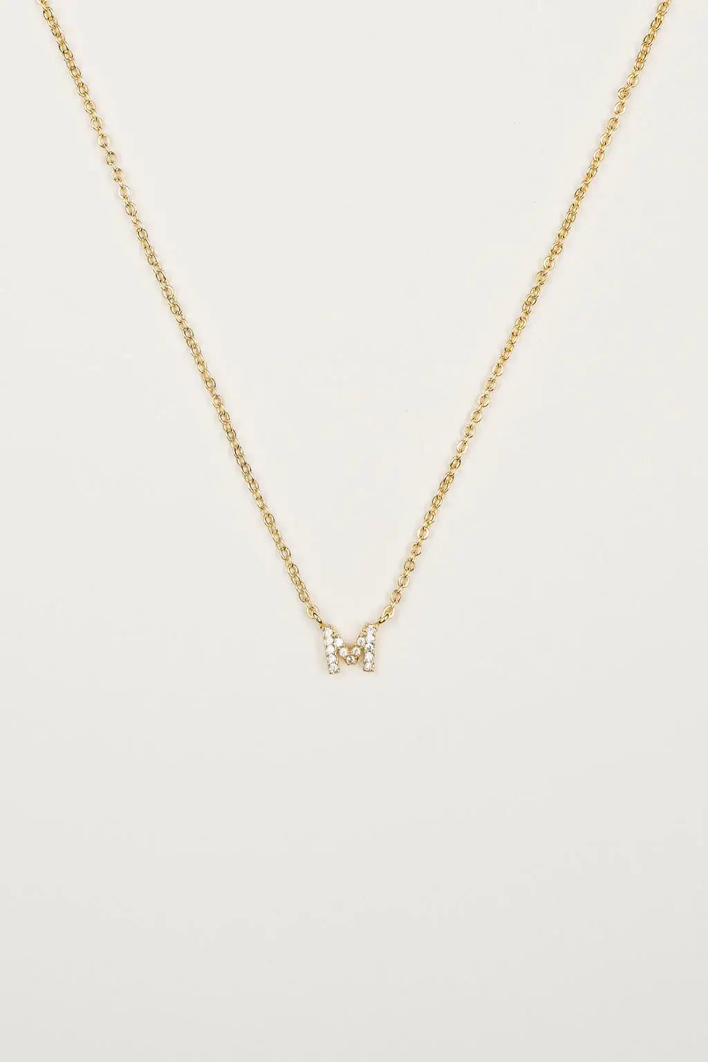 Shiny Initial Necklace
