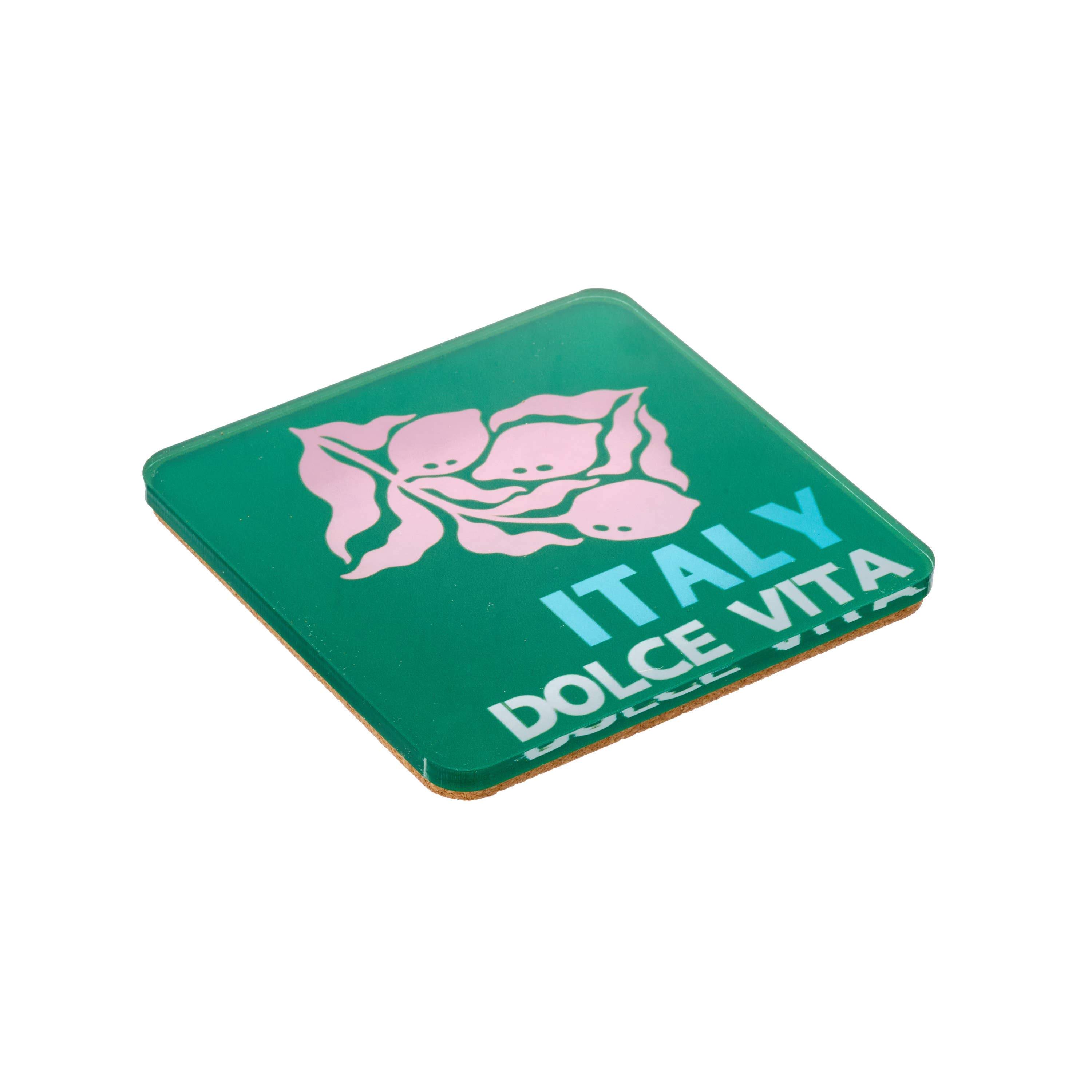 Acrylic Coaster Set with Holder
