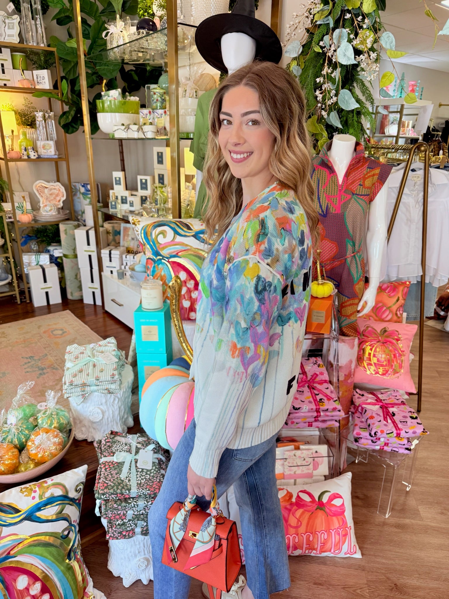 Slouchy Love Adorned Cardigan | Kerri Rosenthal