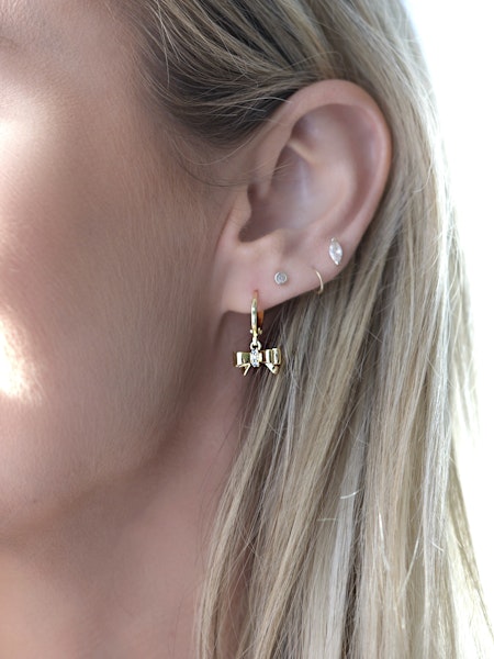 Low Key Bow Earrings | Farrah B