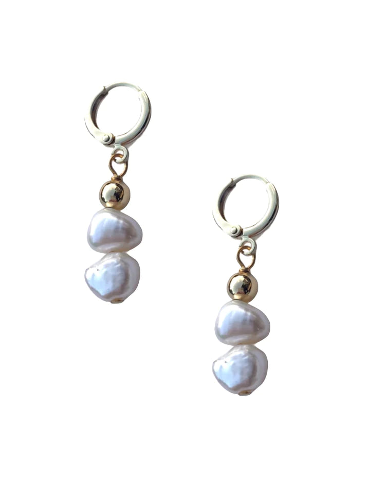 DEVINE Pearl Huggies | Farrah B