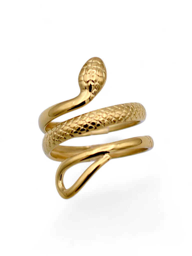 Twist of Fate Snake Ring | Farrah B