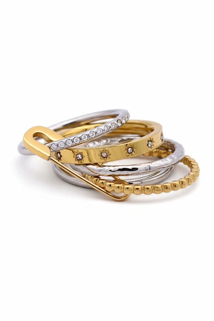Pin Stack Ring | Farrah B