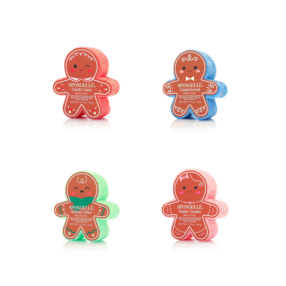 Holiday Gingerbread Body Wash Infused Buffer