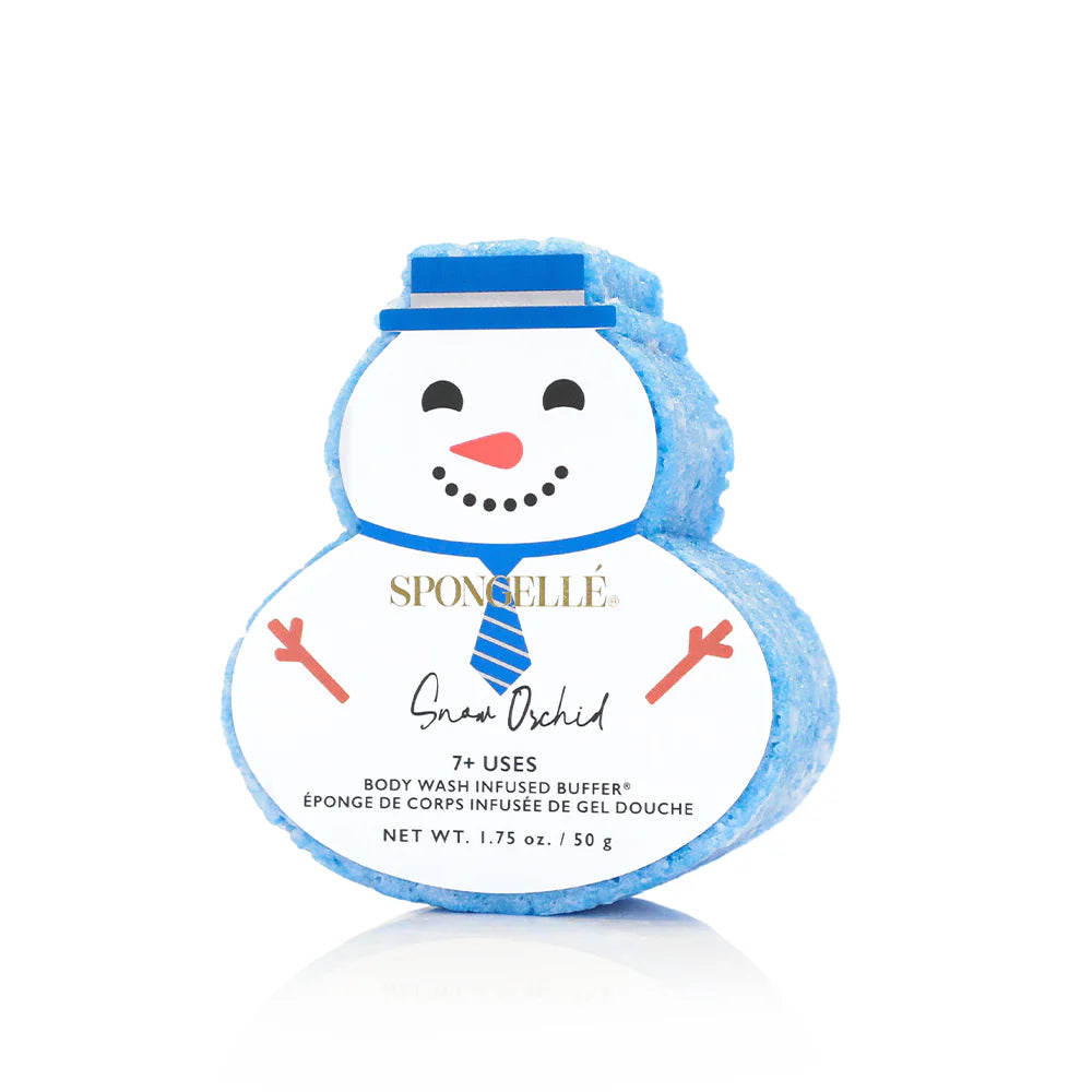 Holiday Snowman Body Wash Infused Buffers