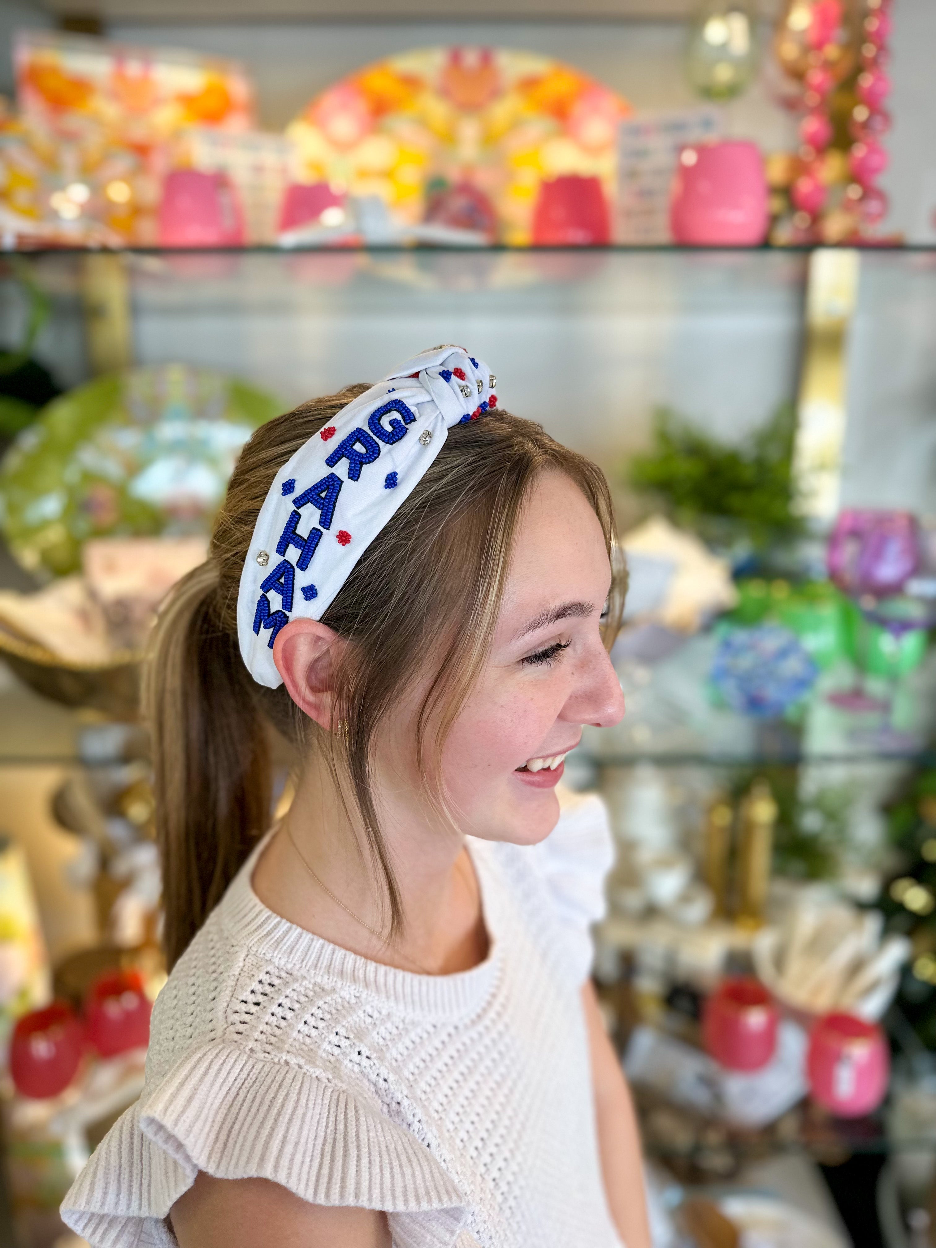 Graham Steers Beaded Headband