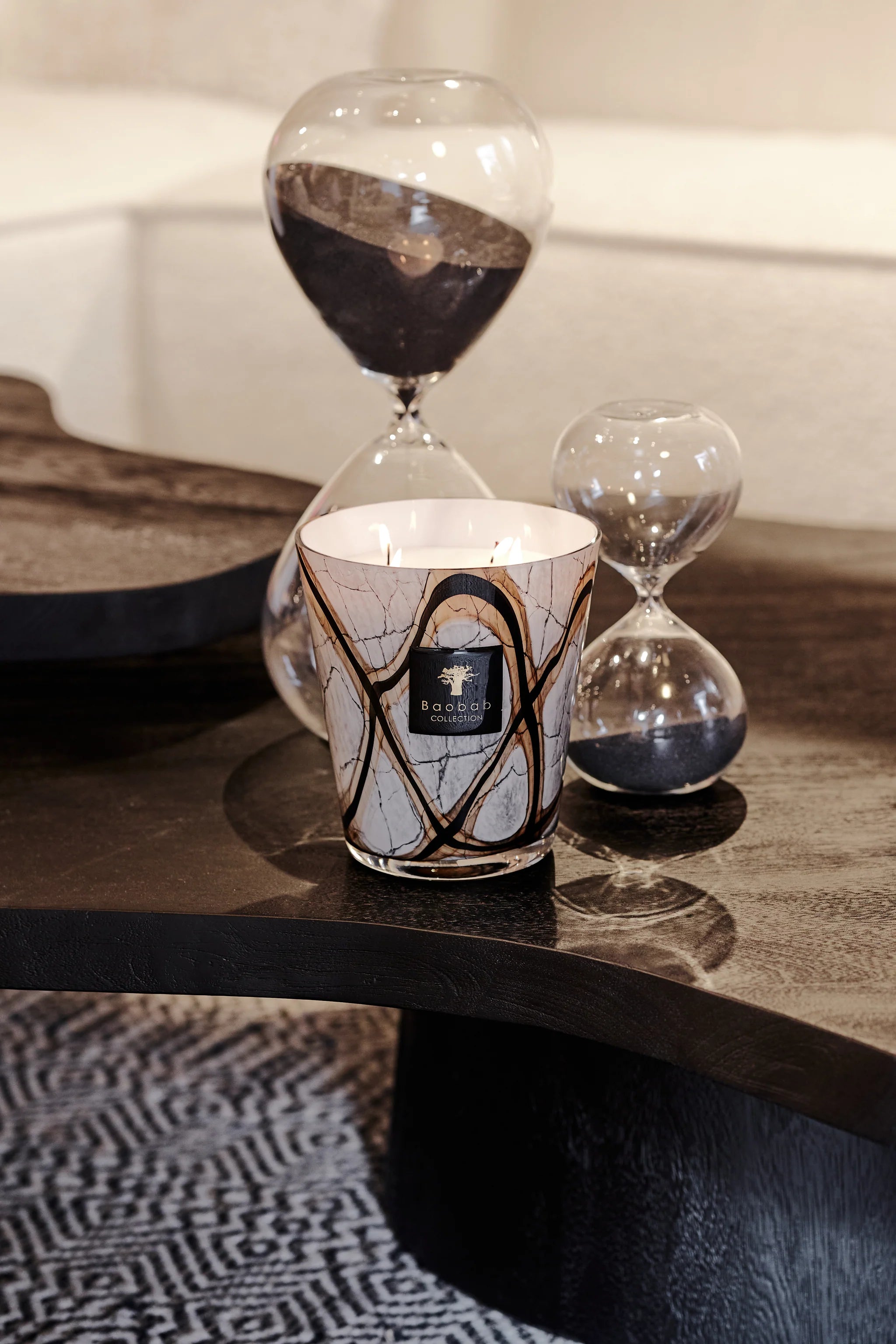 Scented Candle - Stones Marble | Baobab