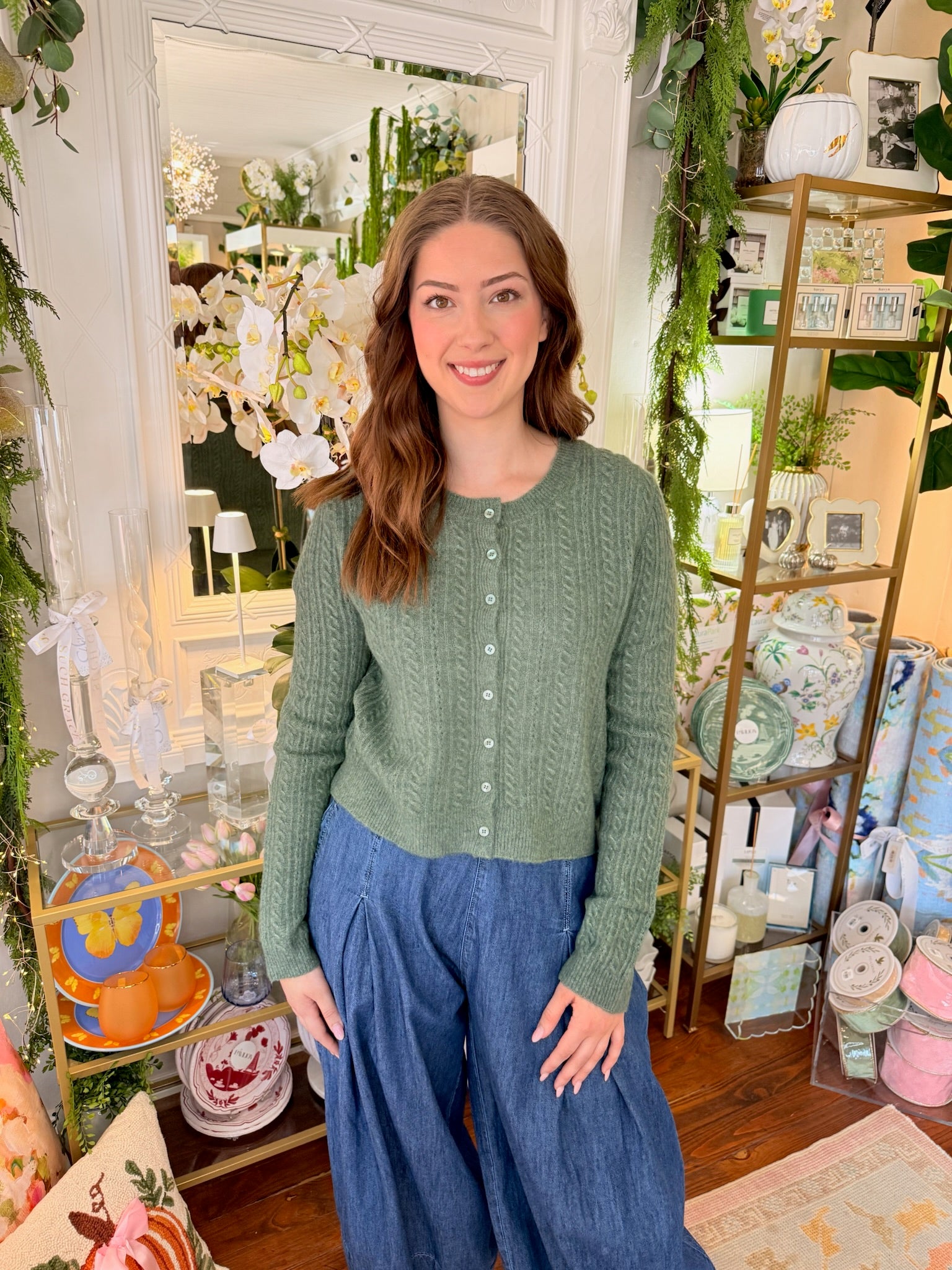 Medina Pointelle Cardigan | Z Supply