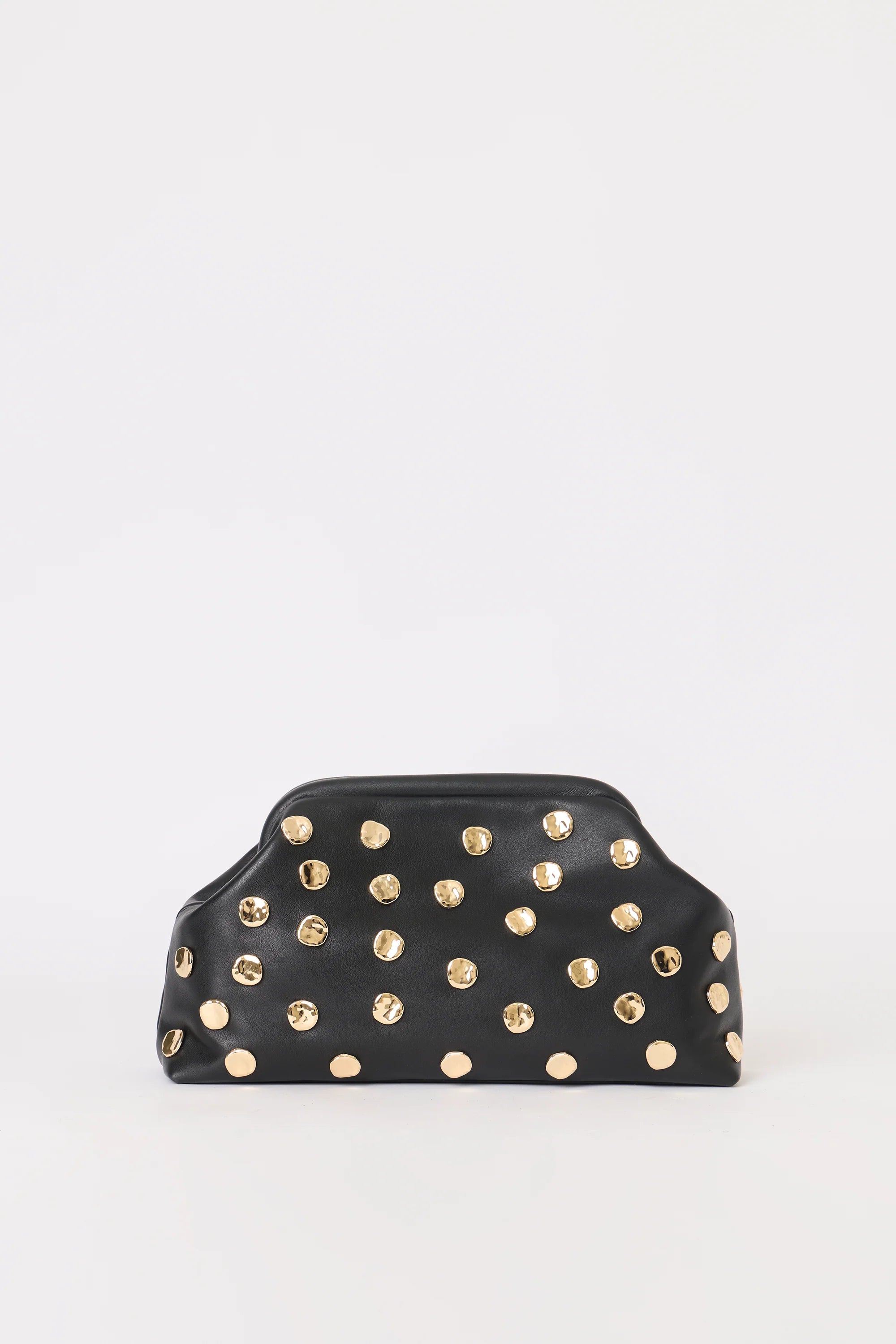 Josephine Clutch - Black Leather | BTB