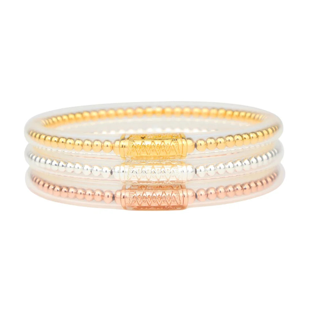 BuDha Girl | BIBI All Weather Bangles (Set of 3) - Serenity Prayer