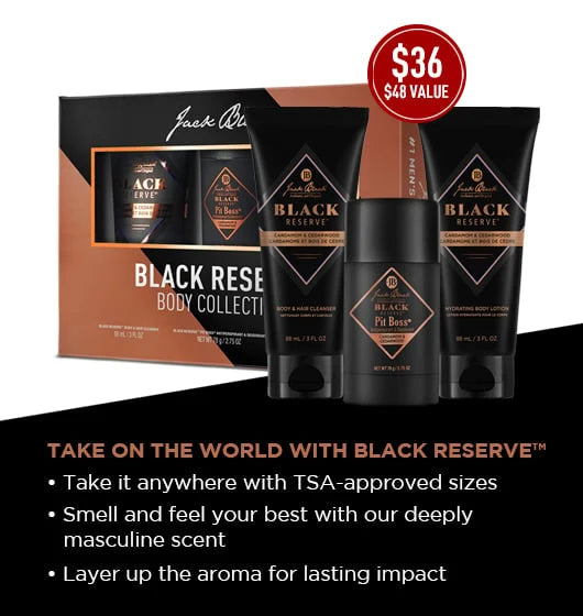Black Reserve Body Collection | Jack Black
