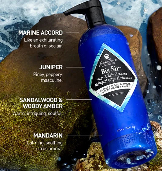 Big Sir Body & Hair Cleanser | Jack Black