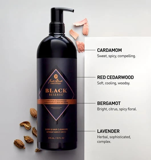 Black Reserve Body & Hair Cleanser | Jack Black