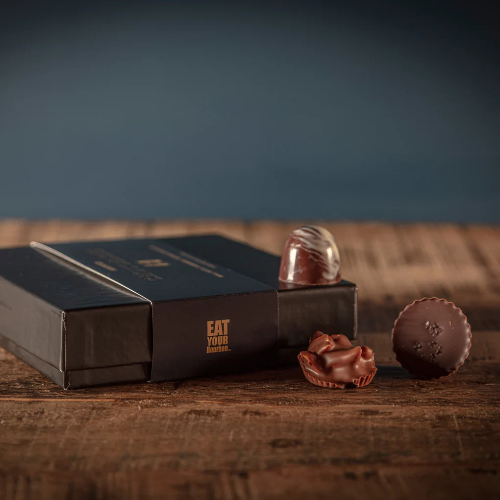 Assorted Artisan Chocolates - 9 Piece Box | Bourbon Barrel