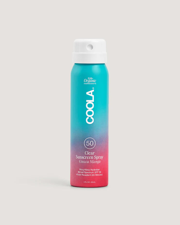 Clear Sunscreen Spray (SPF 50) - Guava Mango | Coola