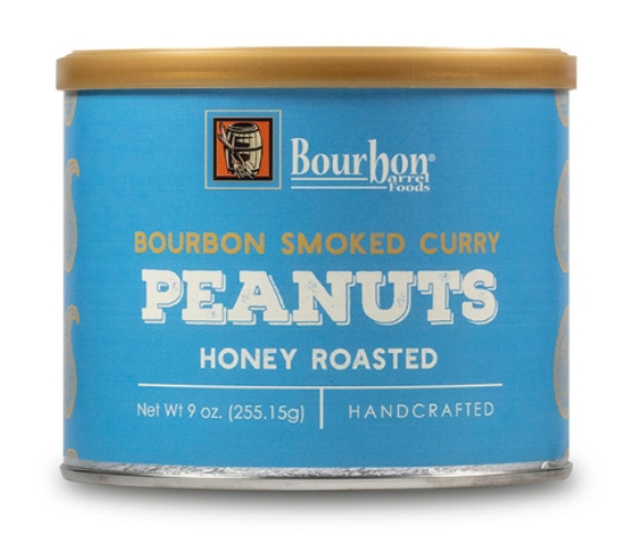 Bourbon Smoked Curry - Honey Roasted Peanuts | 9oz