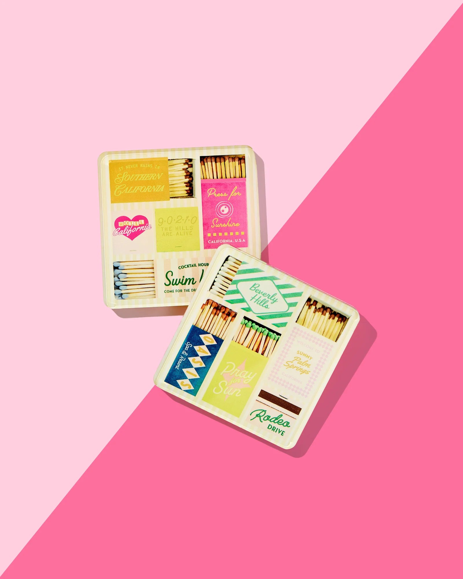 California Matchbook Coasters | Tart by Taylor