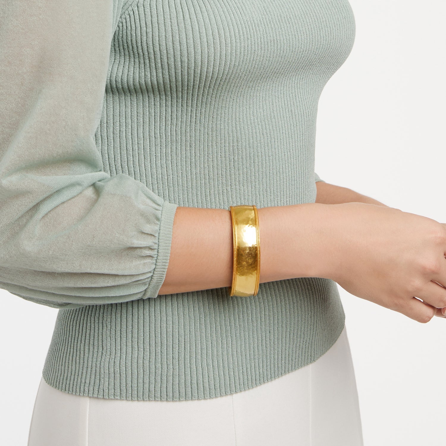 Cannes Statement Hinge Bangle | Julie Vos
