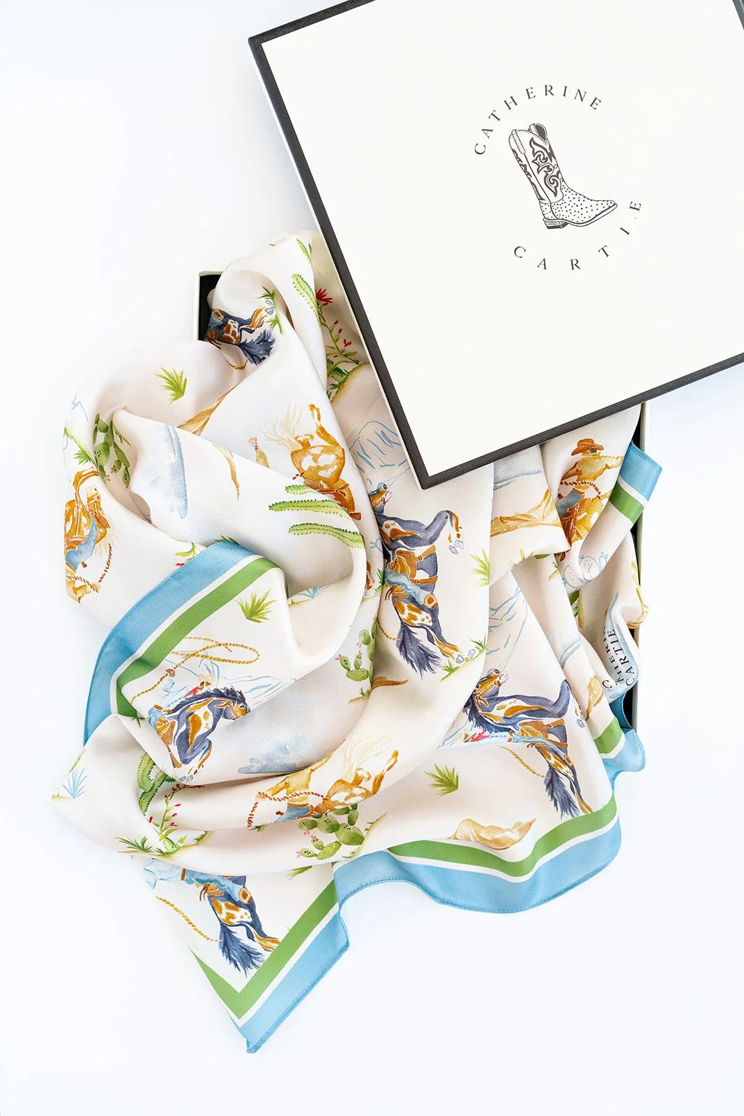 Rodeo Cowboy Scarf | Catherine Cartie