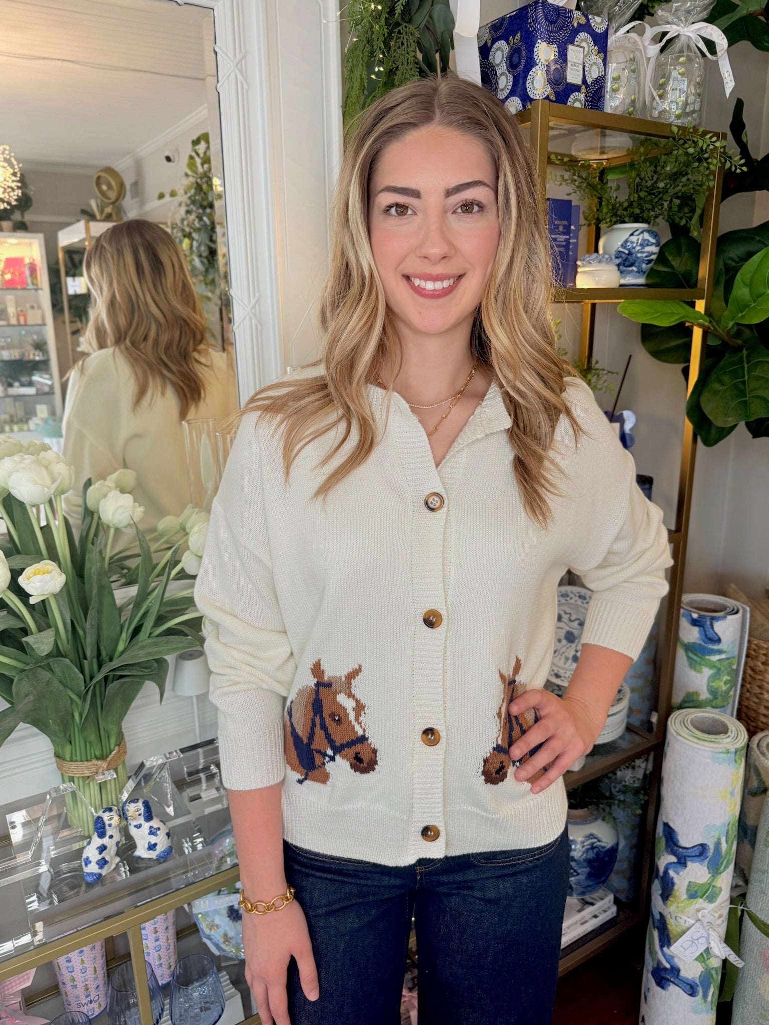 Equestrian Cardigan