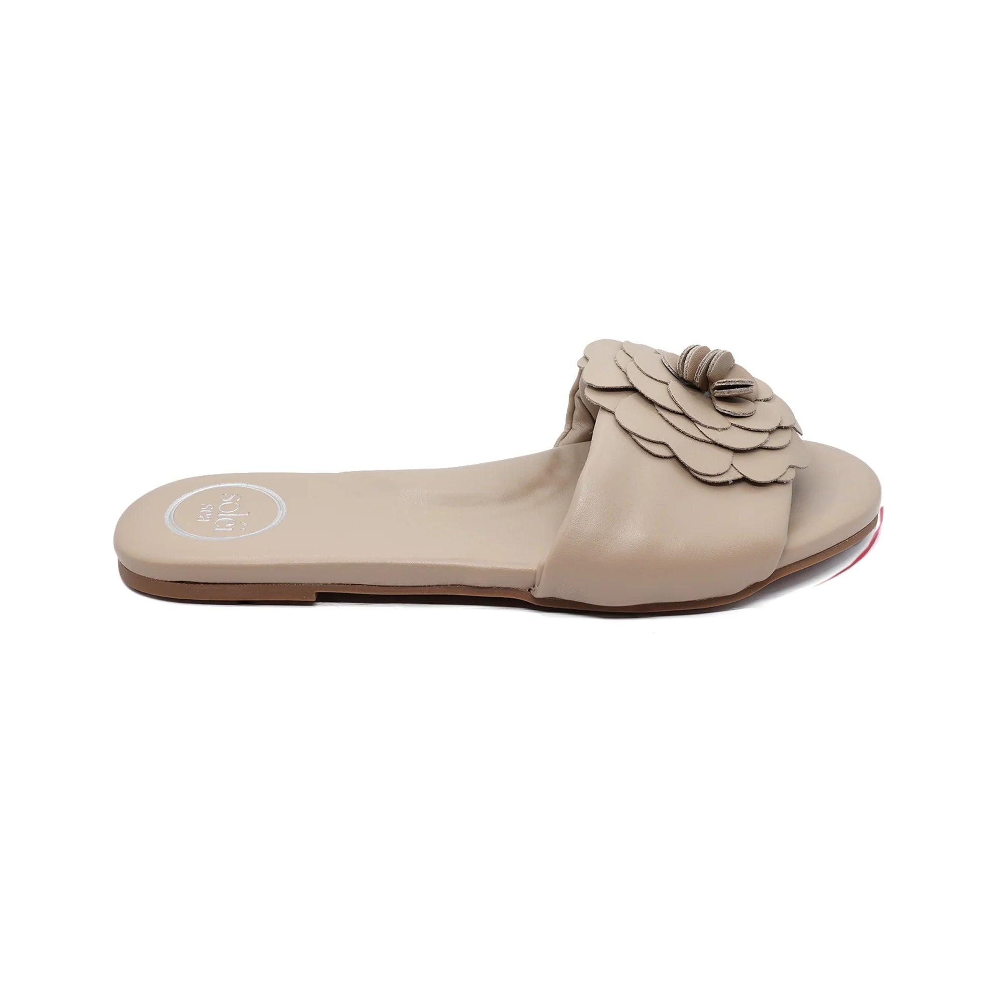 Dahlie Slide Sandal - Bistro | Soléi Sea