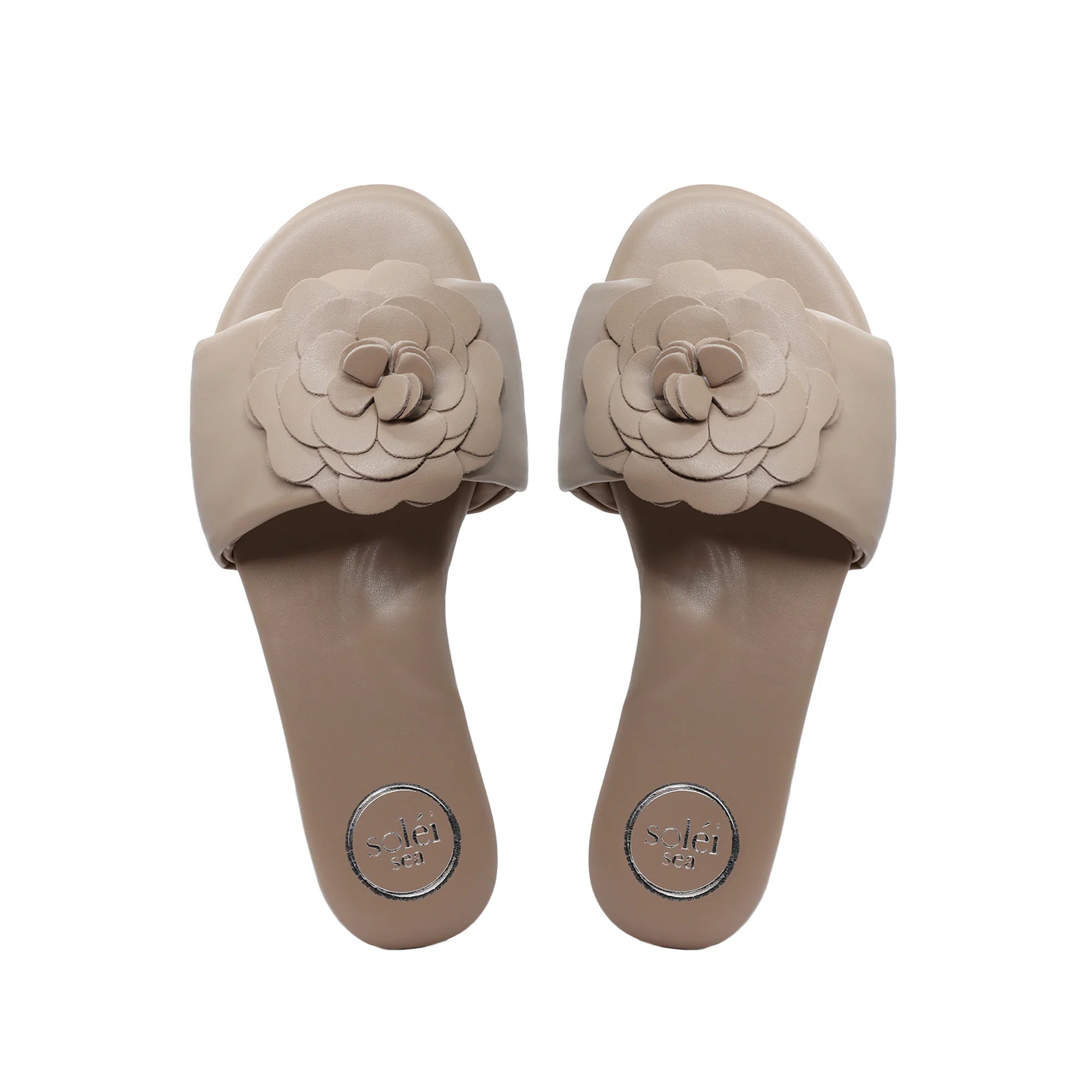 Dahlie Slide Sandal - Bistro | Soléi Sea