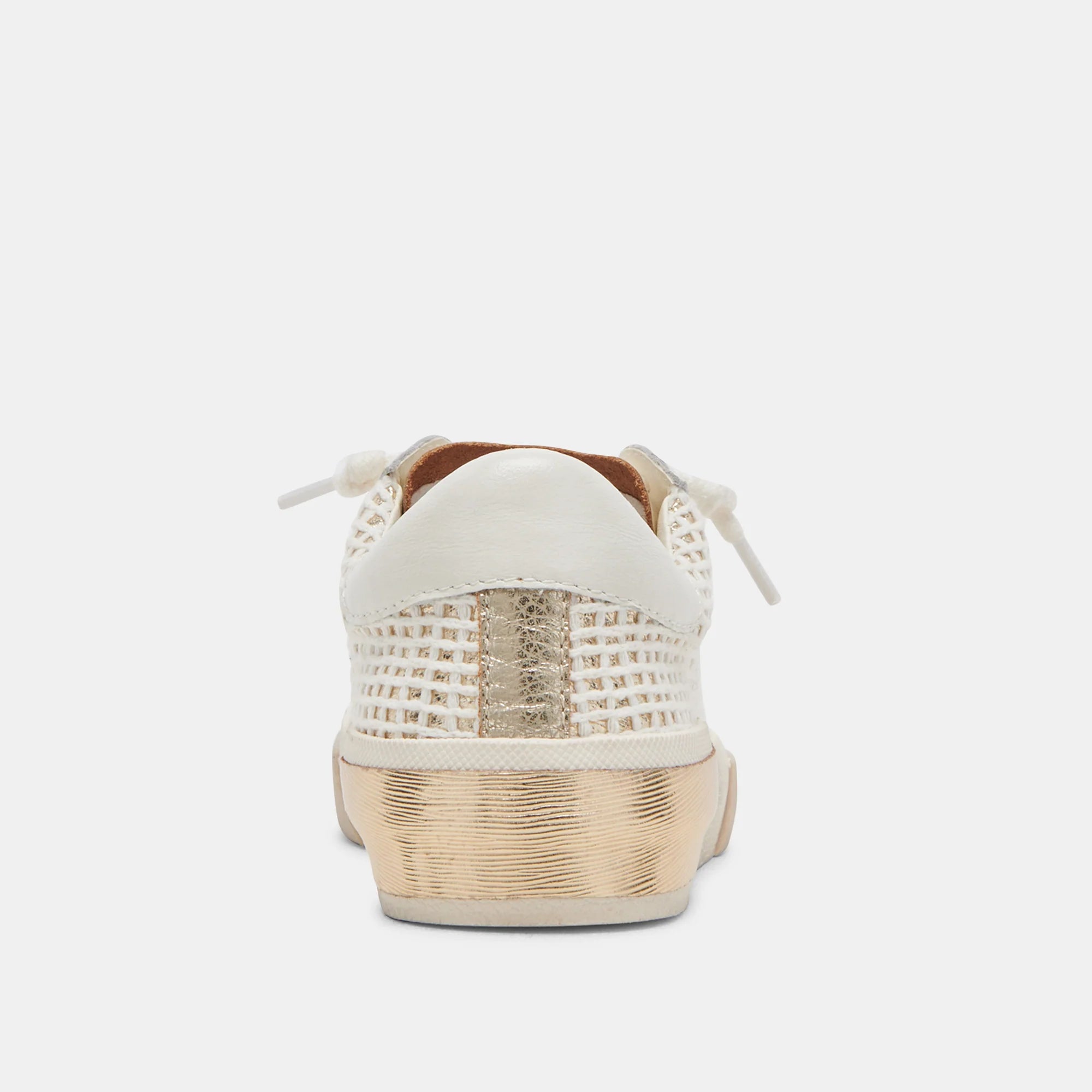 Zina Bone Gold Woven | Dolce Vita